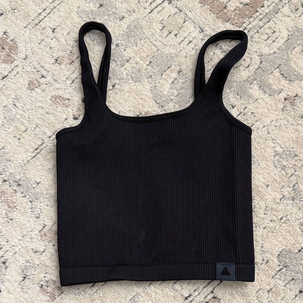 Ribbed workout tank vitality brand